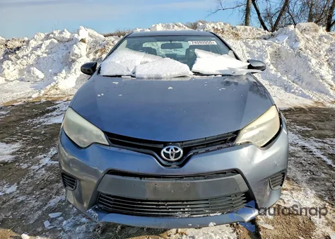2014 Toyota Corolla L z USA, uszkodzony, nr VIN 2T1BURHE0EC112036